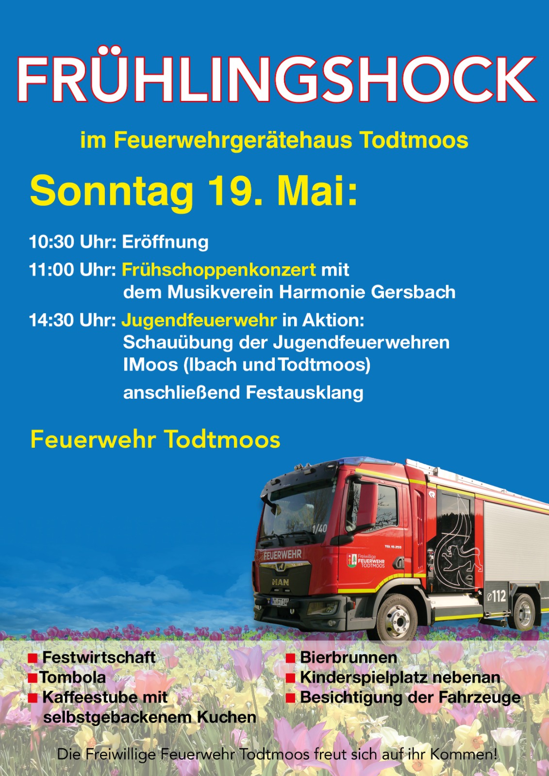 Werbung Frühlingsfest